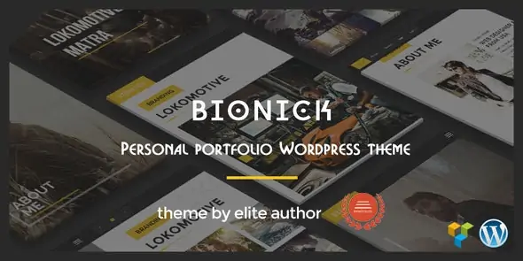 Bionick Personal Portfolio Theme