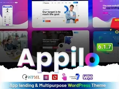 Appilo App Landing Page Theme