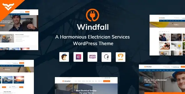Windfall Electrician Services Theme