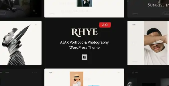 Rhye AJAX Portfolio WordPress Theme