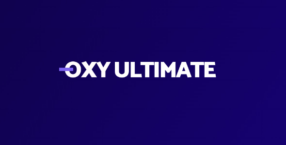 Oxy Ultimate