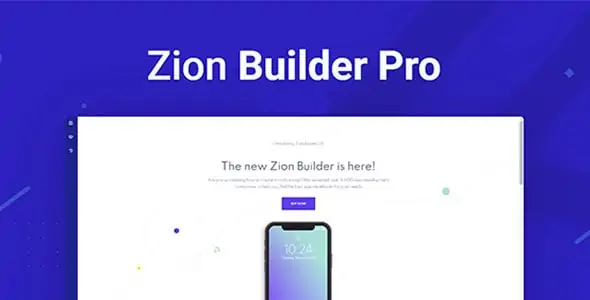 Zion Builder Pro