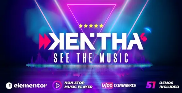 Kentha NonStop Music Theme with Ajax