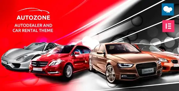 Autozone Auto Dealer and Car Rental Theme