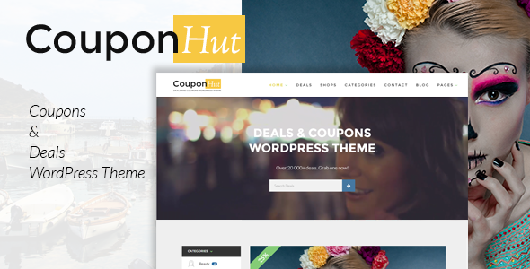 CouponHut Coupons Wordpress Theme