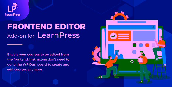LearnPress Frontend Editor