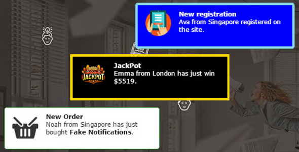 Fake Notifications for Wordpress