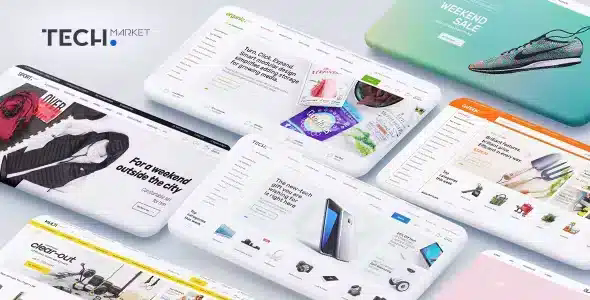 Techmarket Multi-demo and Electronics Theme