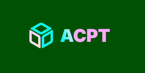 ACPT Advanced Custom Post Types