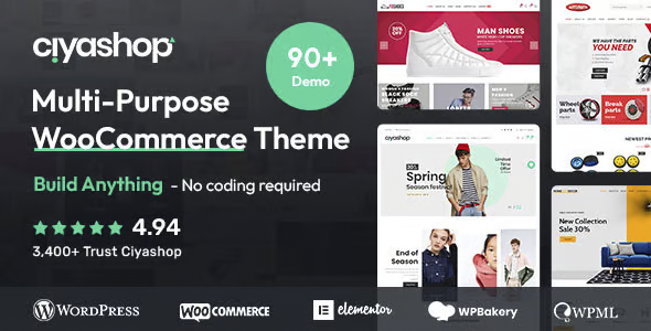 CiyaShop MultiPurpose Theme