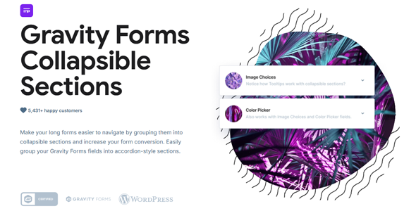Gravity Forms Collapsible Sections