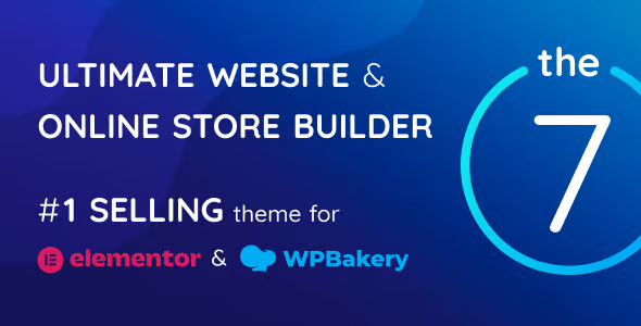 The7 MultiPurpose Website Building