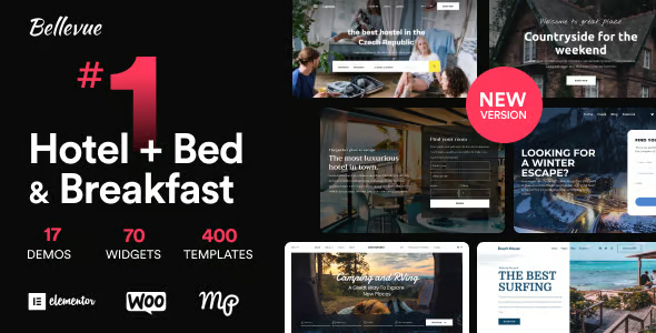 Bellevue Hotel Bed and Breakfast Theme