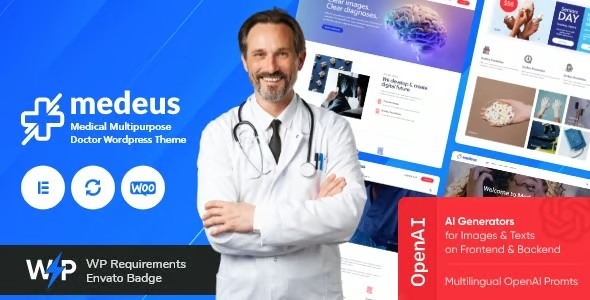 Medeus Medical Multipurpose Doctor Theme